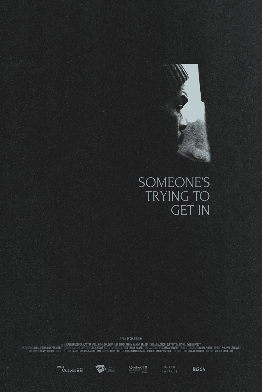 affiche pour le film Someone's trying to get in