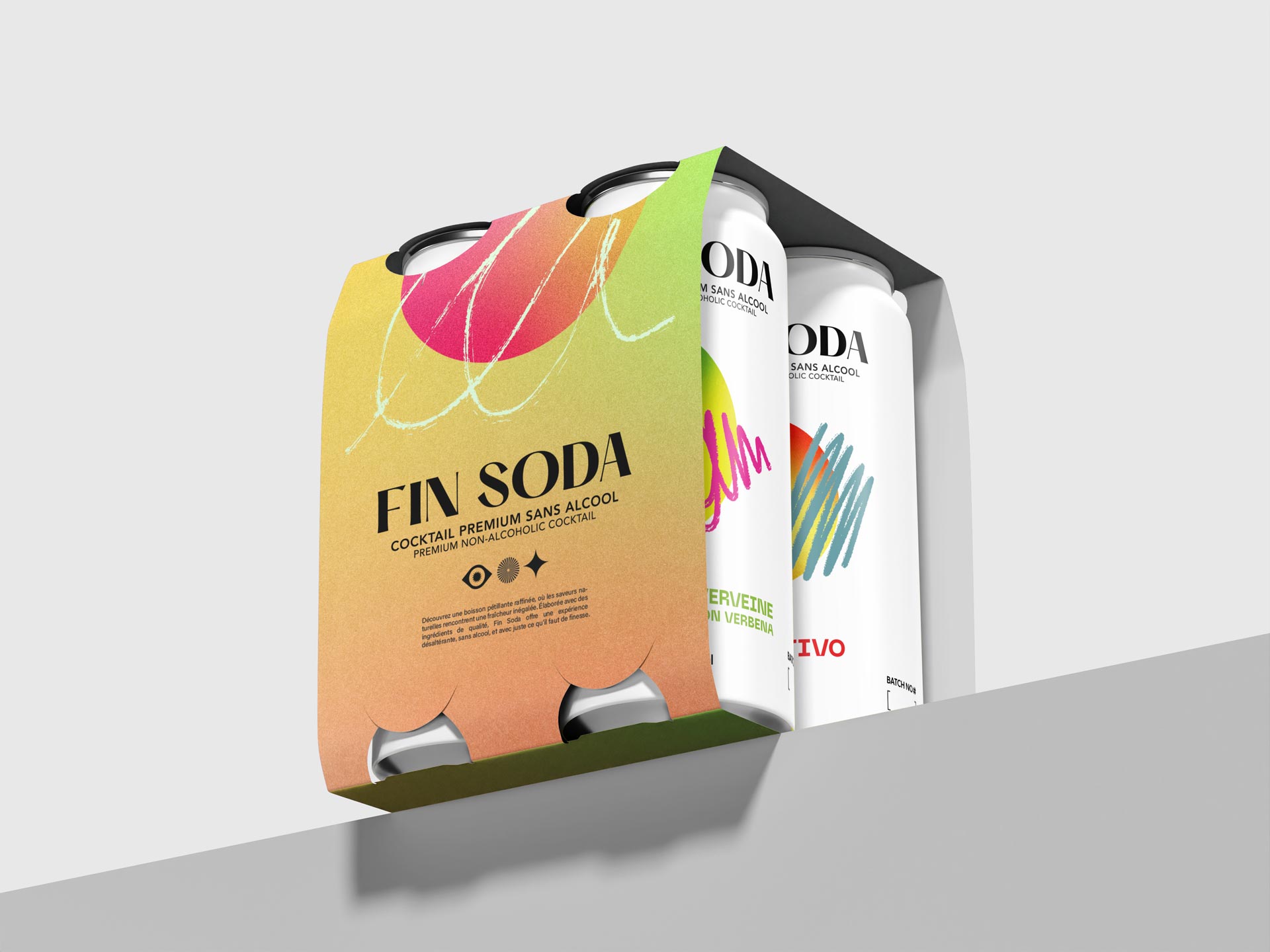 Pack de 4 canettes 